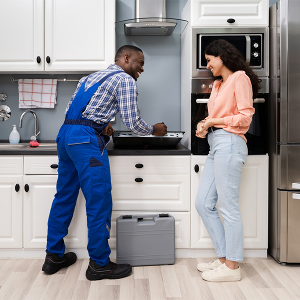 how long does it typically take to complete cooktop repair services in Hudson Illinois